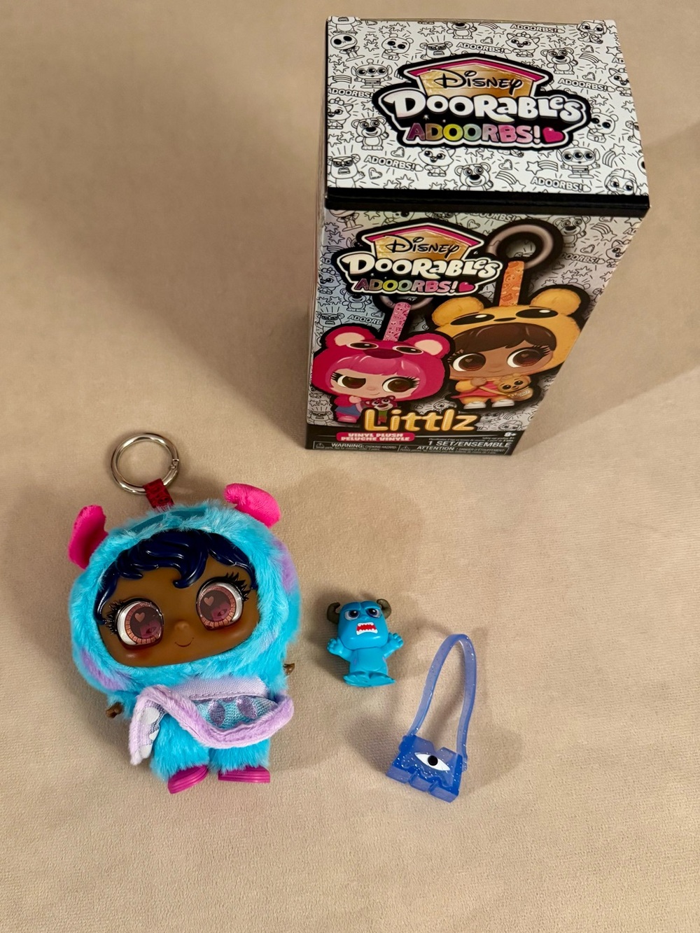 Disney Doorables Littlz Sully “Devin” Vinyl Plush NEW
